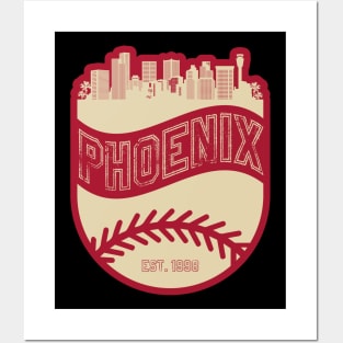 Phoenix Baseball 02 Posters and Art